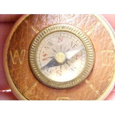 Vintage Miniature Compass Watch Fob. Norfolk Motor Co.